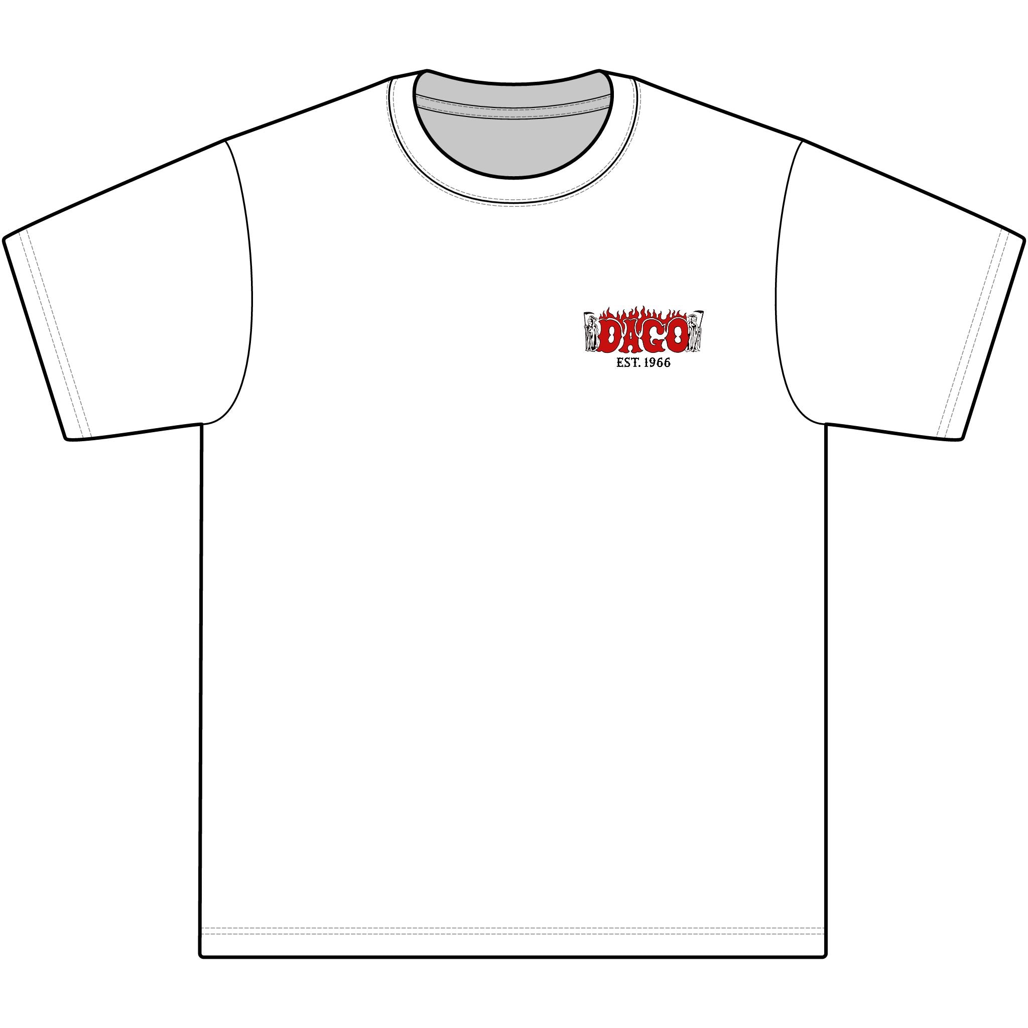 Dago 60th Anniversary Shaka Tshirt