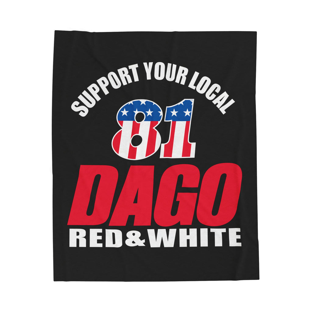 81 Flag Velveteen Blanket