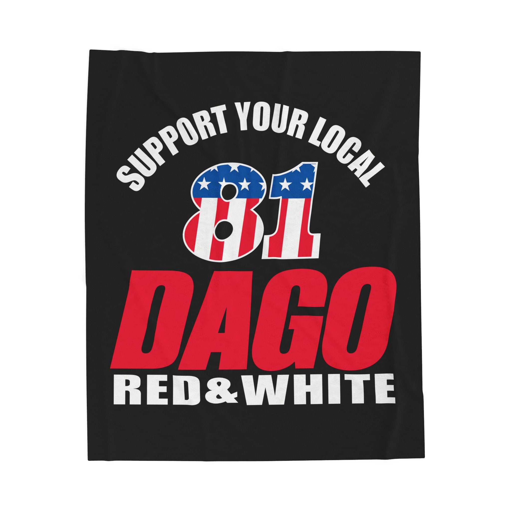 81 Flag Velveteen Blanket