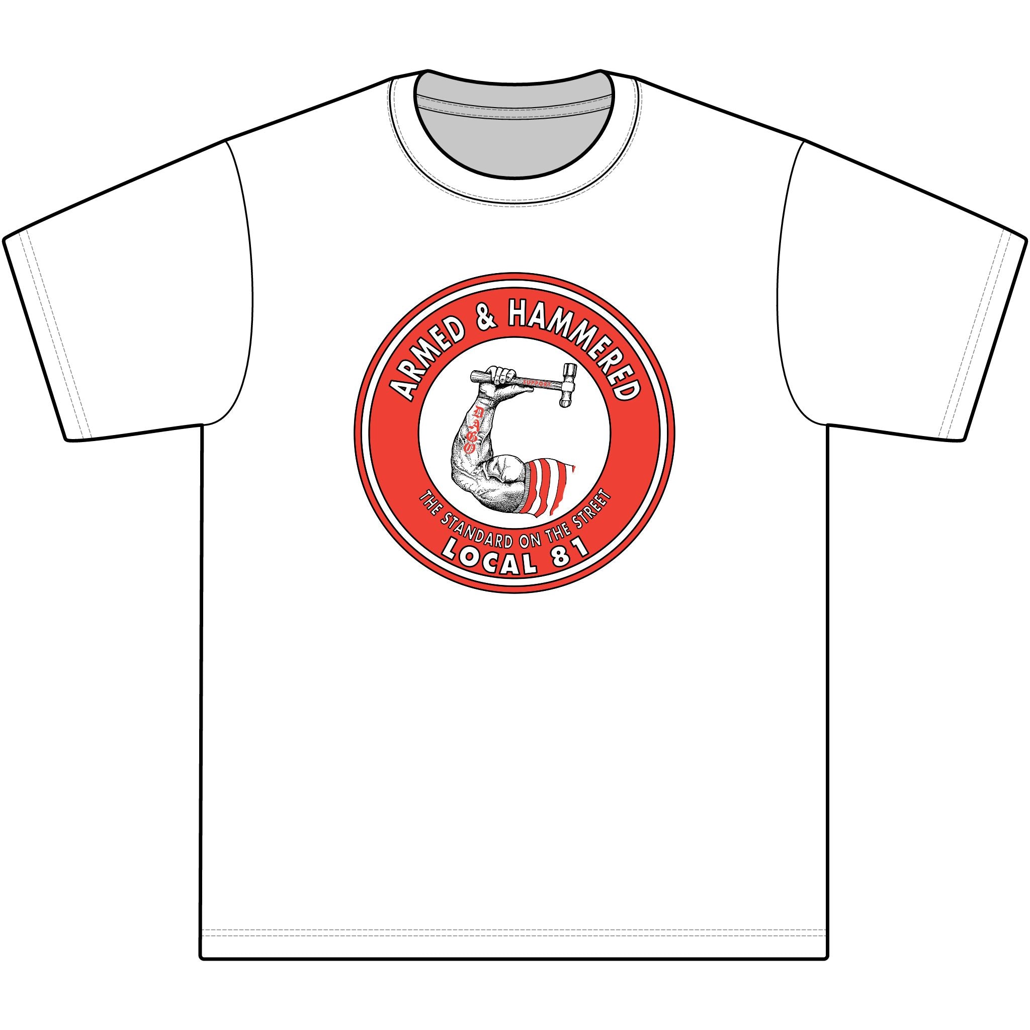 Armed & Hammered Shaka Tshirt