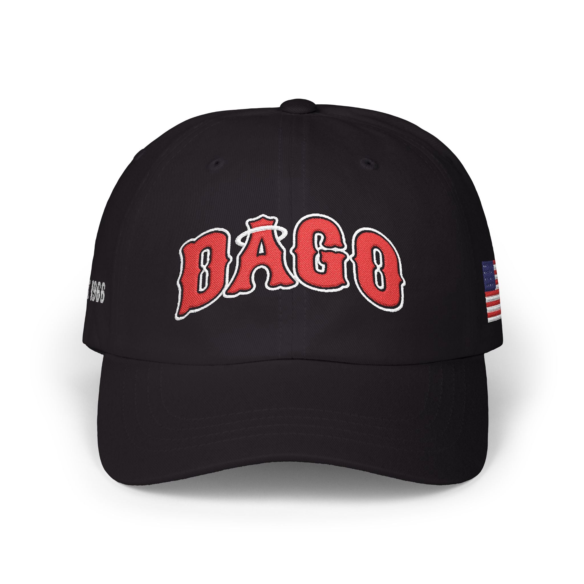Ladies Dago Angels Embroidered Baseball Hat