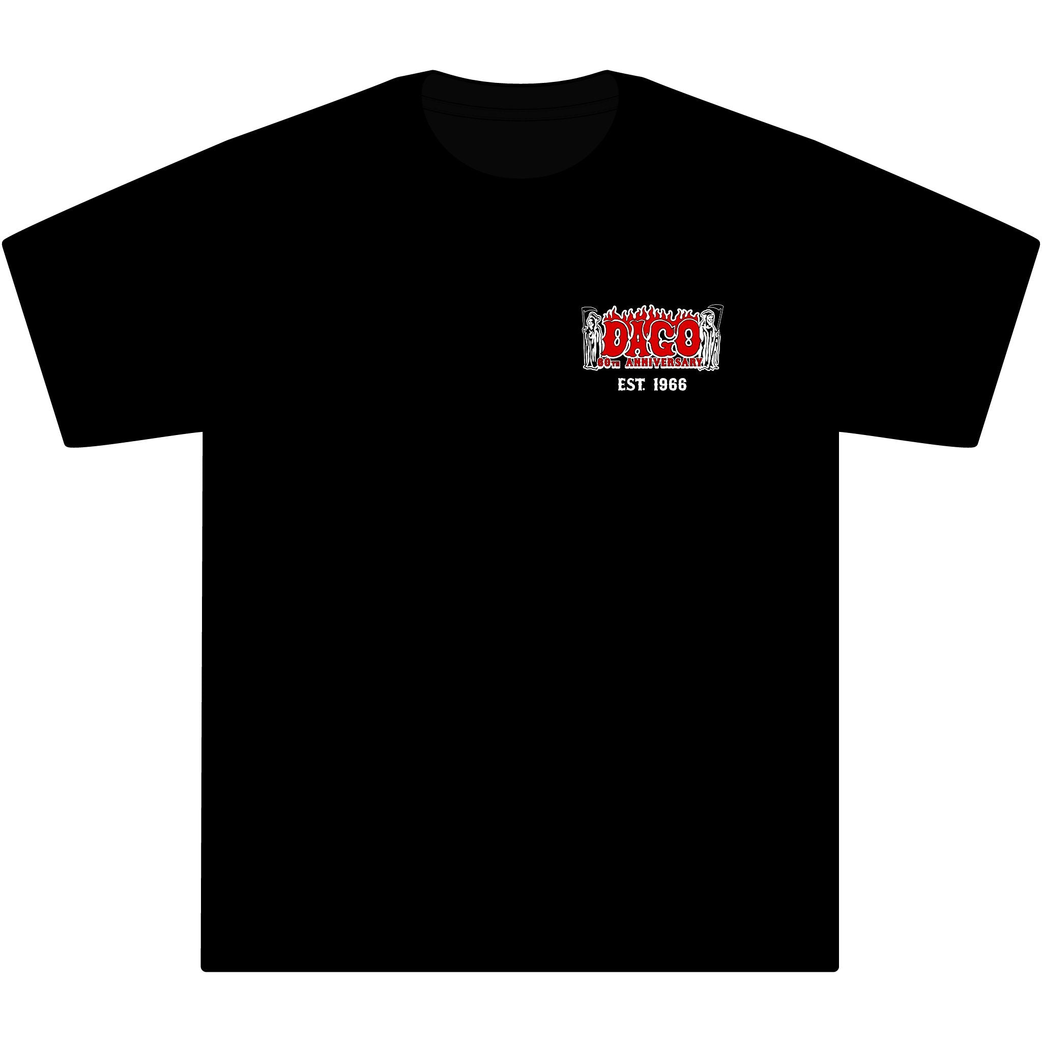 Dago 60th Anniversary Shaka Tshirt