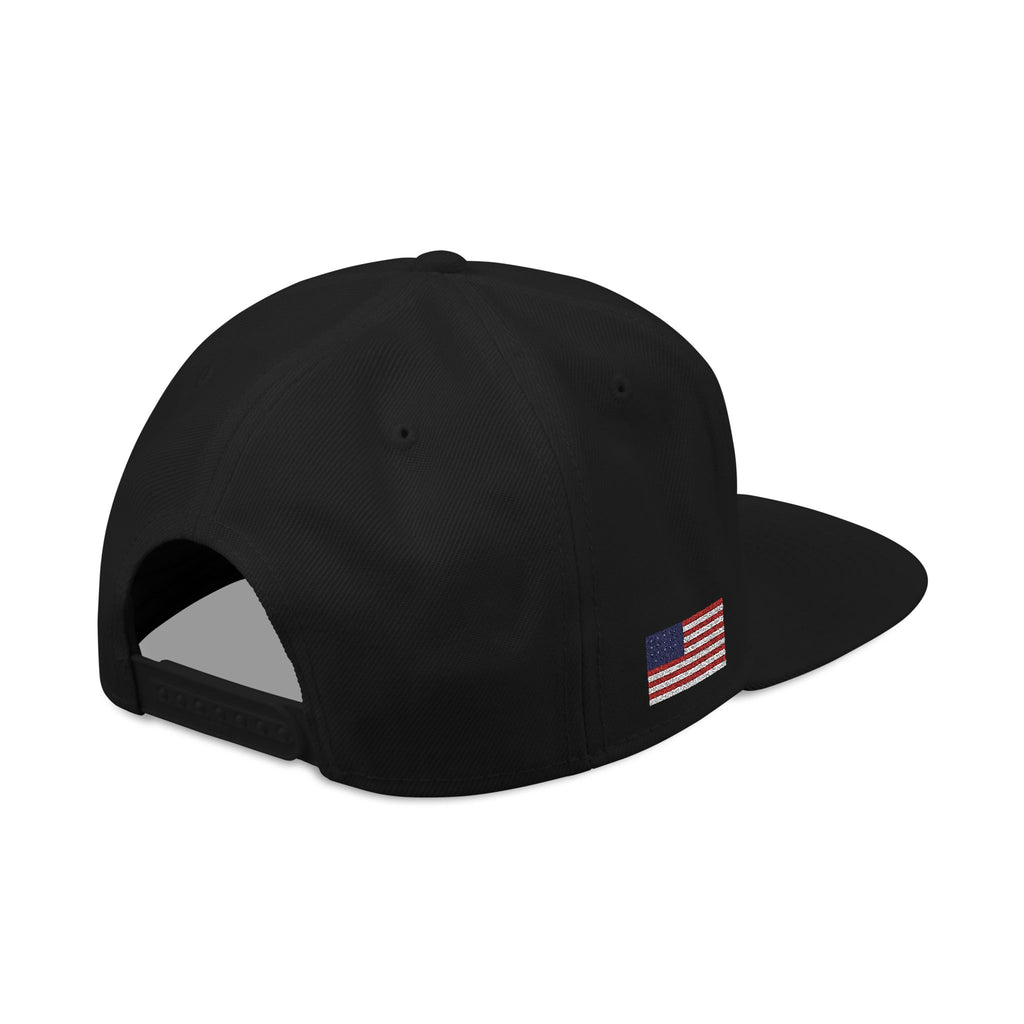 White Dago Snapback Hat